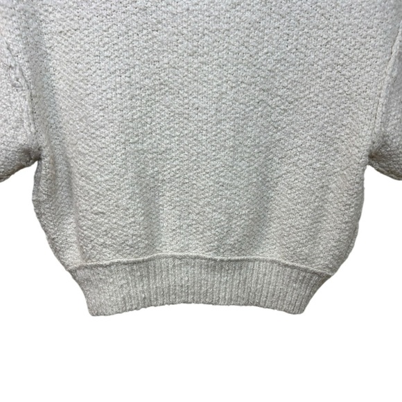 Free People, NWT We The Free ‘Molli’ Knit Sweater Shirt, Buttons, Ivory X-Small - Picture 8 of 16